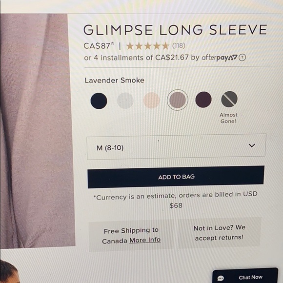 Alo Yoga Glimpse Long Sleeve Top - Picture 8 of 10